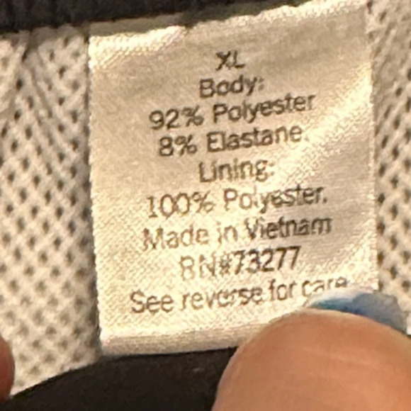 Tropical Vibes Men's Swim Trunks - Picture 2 of 4